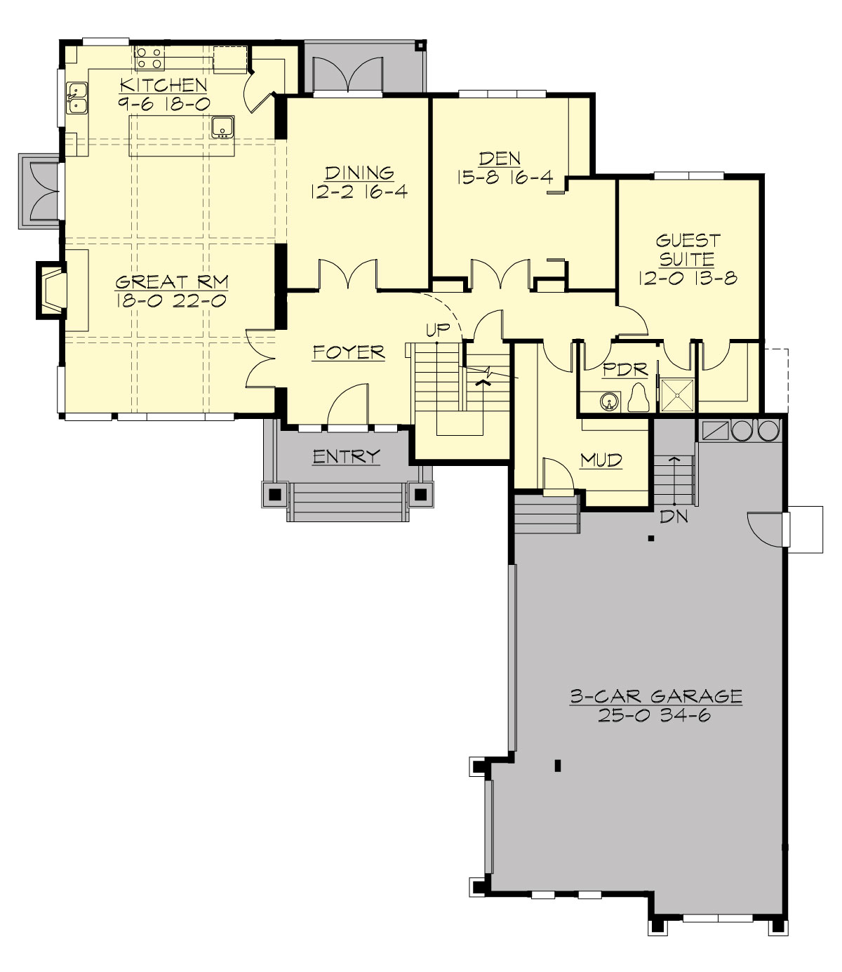 M3634A3S-0 Highlands Main Floor
