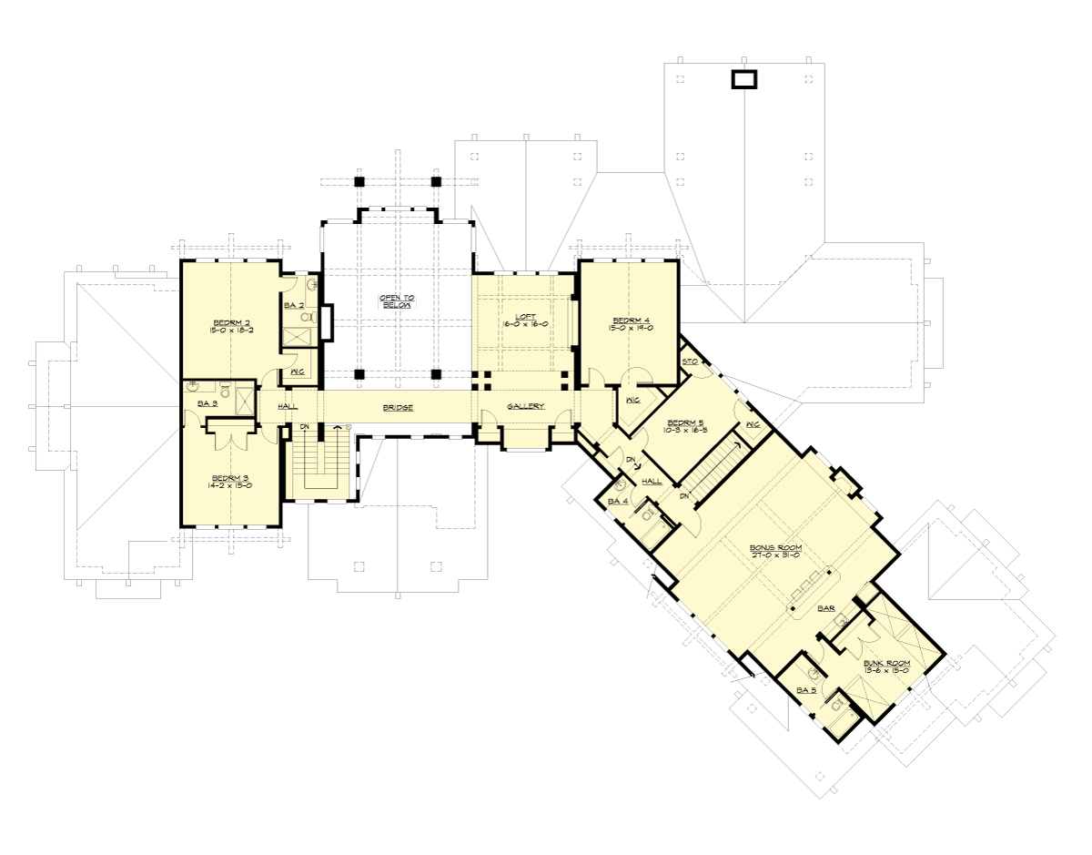 M7800A3FA-0 Fortune Creek Lodge Upper Floor
