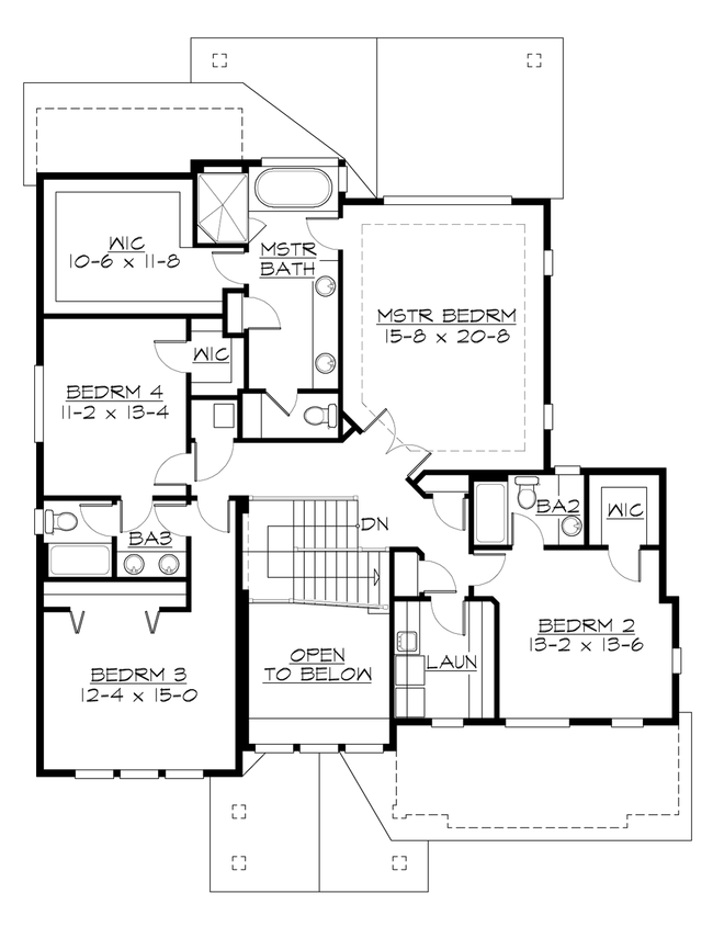 Upper Floor Plan