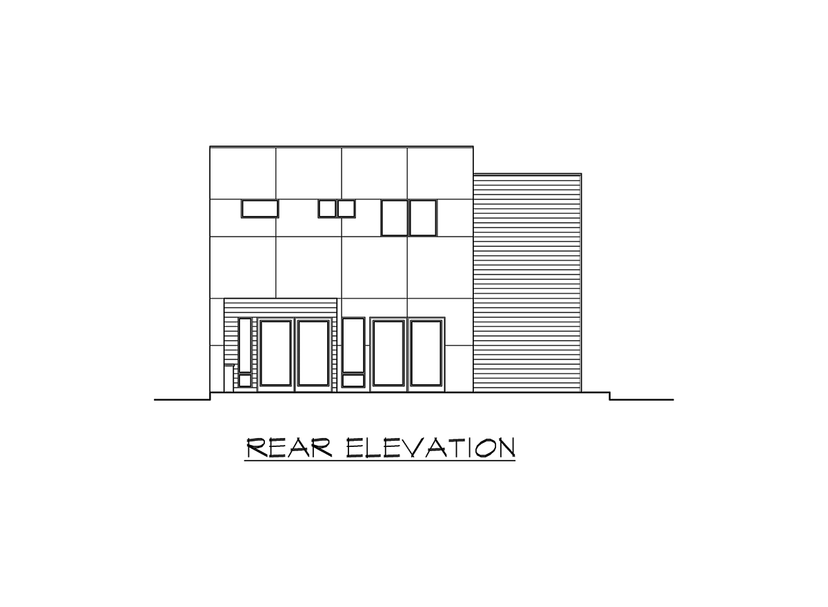 Rear Elevation Rear Elevation